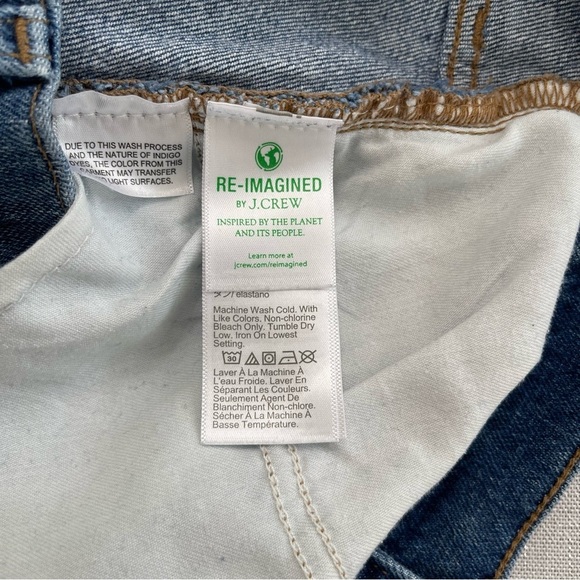 J. Crew Button-front denim skirt Size 25 - Picture 7 of 8